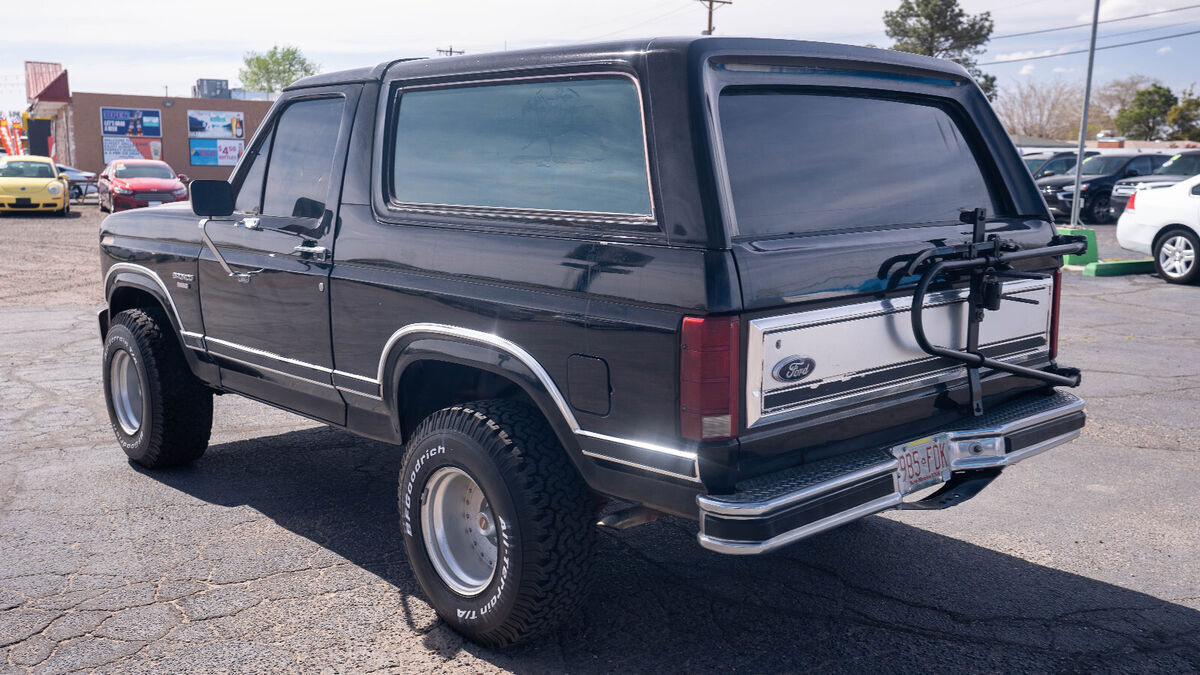 1984 ford bronco xlt low miles
