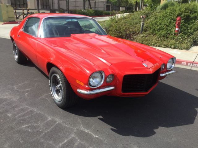 1970 chevy camaro - 396 big block - clean california hot rod