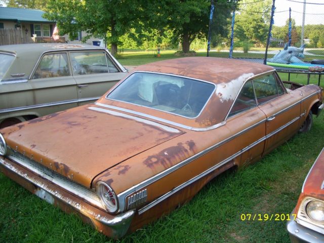 1963 1963 1/2 ford galaxie 500 fastback r code 427 8v 4 speed project parts 64