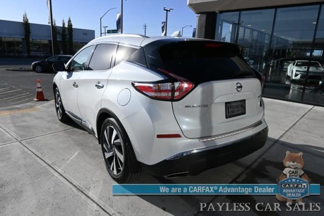 2018 nissan murano platinum/awd/auto start/power heated&cooled seats/