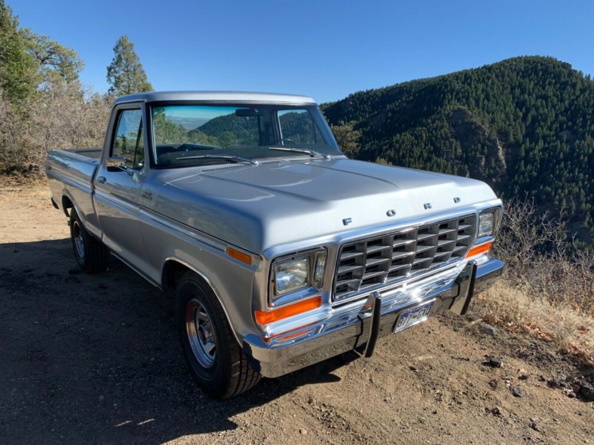 1978 ford f-100 f-150 pickup grey rwd automatic ranger