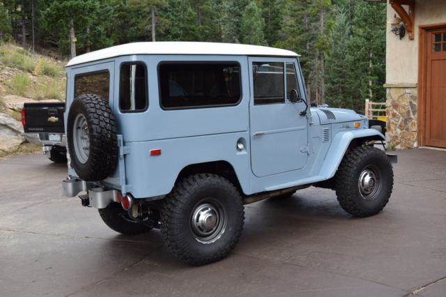 1971 toyota land cruiser fj40 cummins turbo diesel powered 4x4 fully restored