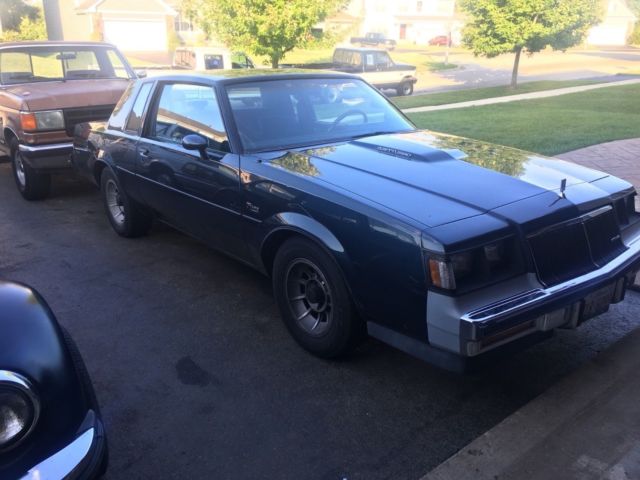 1986 buick regal t-type inter cooled turbo charged