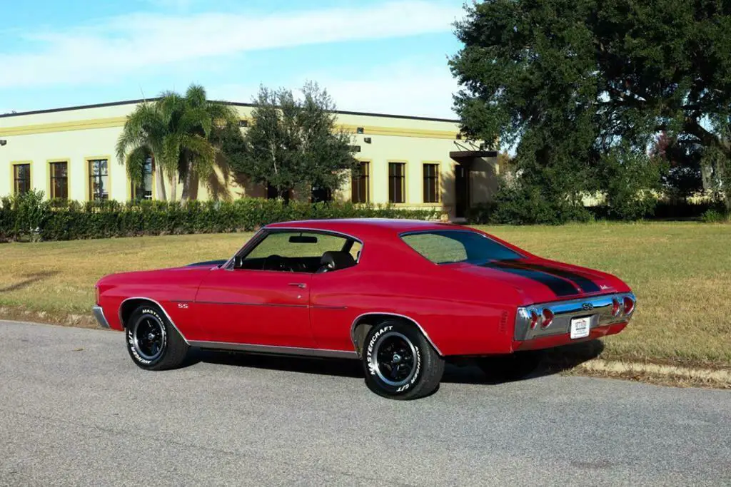 1972 chevrolet chevelle ss super sport cranberry red