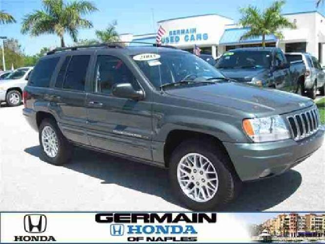 used 2003 jeep grand cherokee limited suv, 94,270 miles in naples, fl