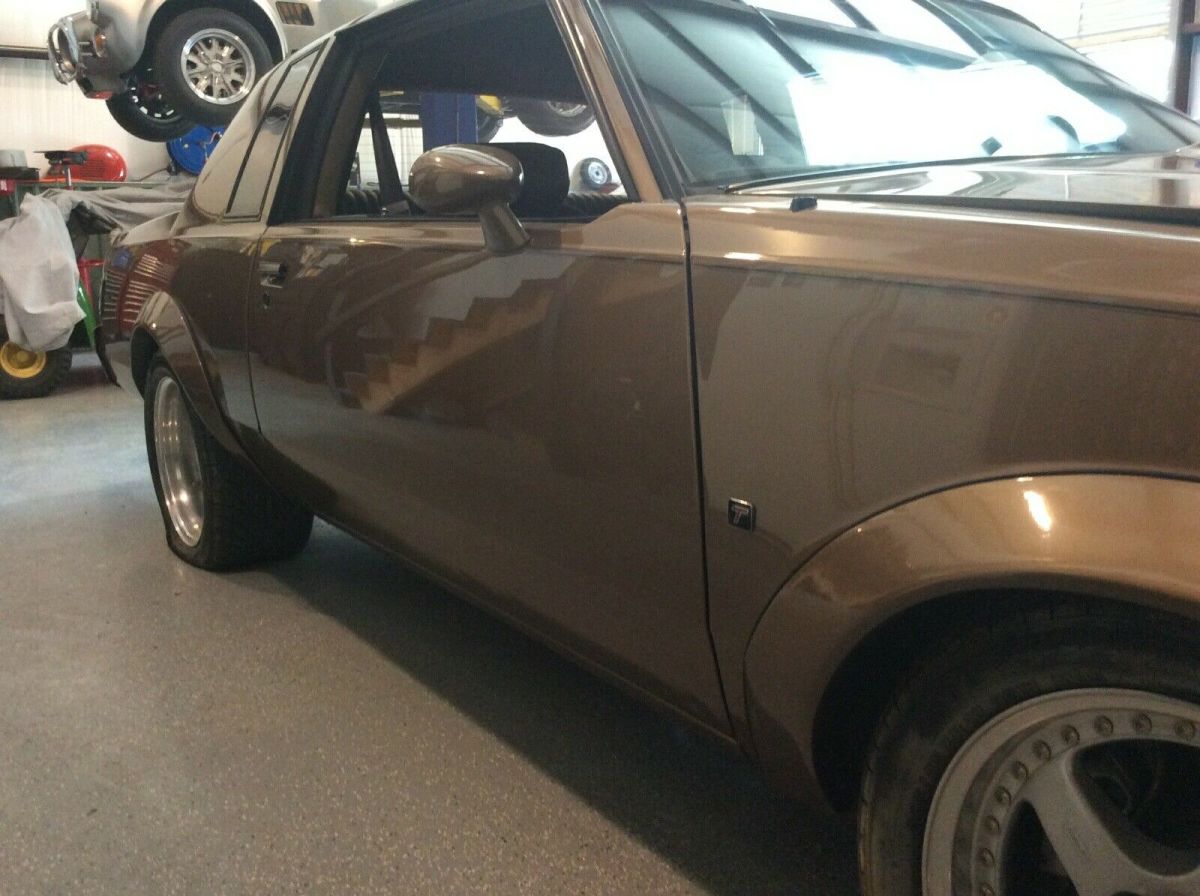 1987 buick regal coupe brown rwd automatic turbo