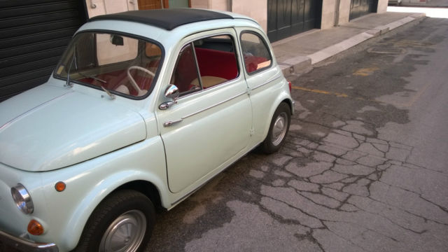 fiat 500 d - year 1962 - fully restored - classic italian car