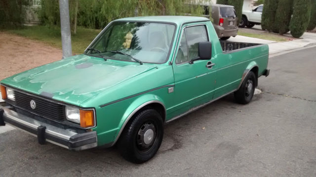 1981 volkswagen rabbit pickup base standard cab pickup 2-door 1.6l