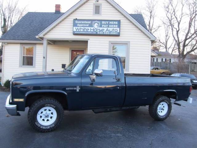 1986 chevrolet c/k 10 series c10 scottsdale automatic 4-speed rwd v6 4.3l