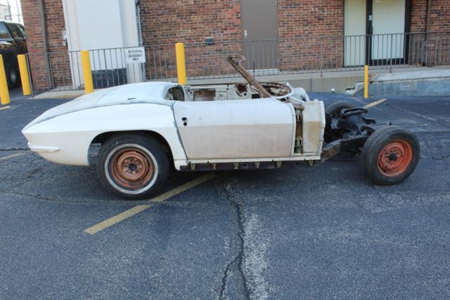 1963 corvette convertible stingray project