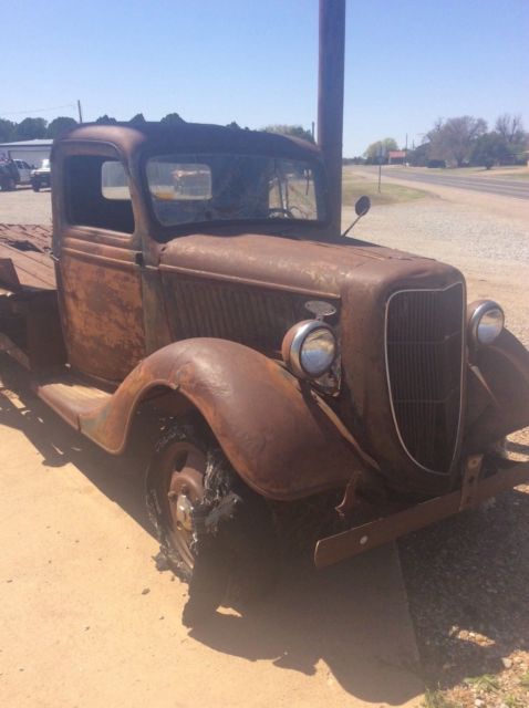 1936 ford flat bed truck dual wheel rat rod dream no engine clear title as is