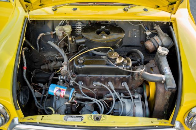 1976 austin mini coupe british european fiat micro car