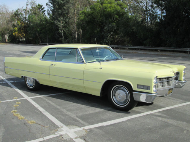 1966 cadillac coupe deville 106k original miles california black plates