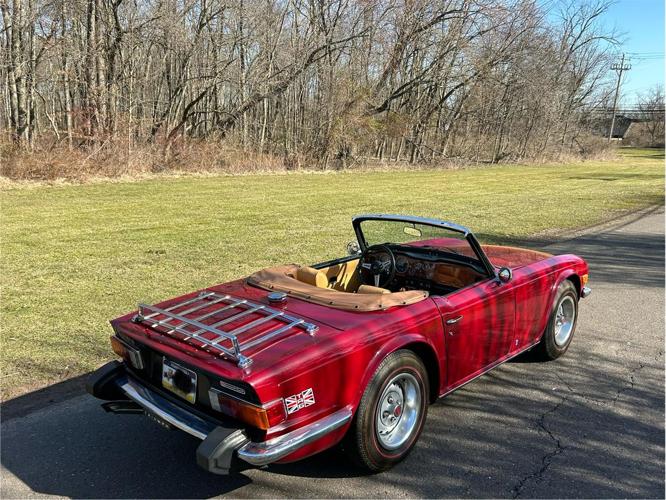 1976 triumph tr6 in newtown, pennsylvania