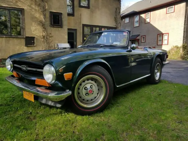 1973. very good, upgraded tr6 with less than 36,000 orig miles. excellent driver