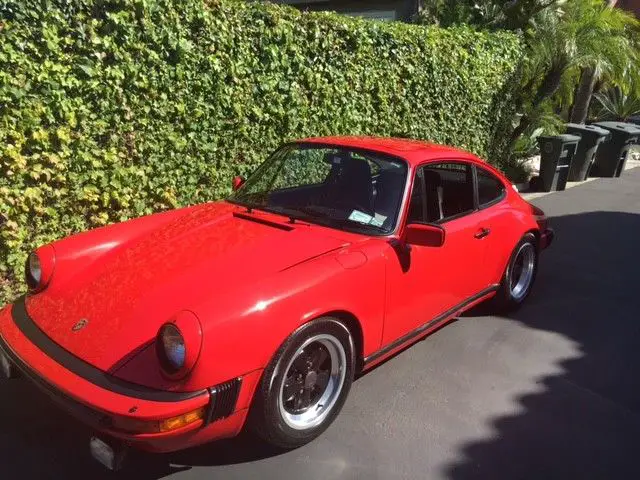 1983 porsche 911sc - great driving, original air cooled classic in guards red!