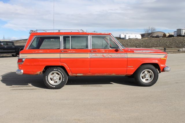 1978 jeep wagoneer, factory 401, 4x4, clean, original paint! runs good!
