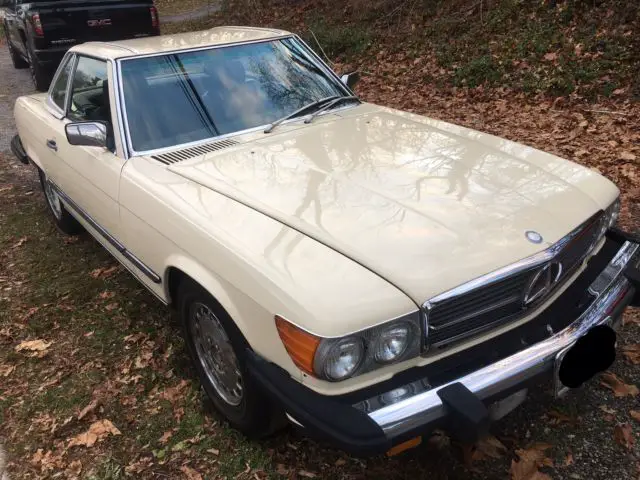 1988 mercedes-benz 560sl convertible 55k orignal miles clean car runs nice!