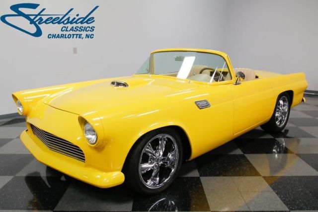 1955 ford thunderbird regal replica 13369 miles metallic yellow convertible 502