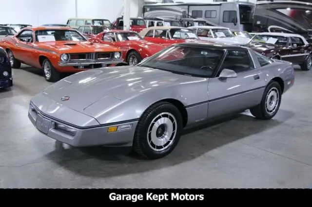 1985 chevrolet corvette coupe medium gray coupe 5.7l v8 21911 miles