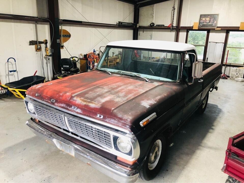 ford f100 shortbed, 5.3, 4l60e, 9 inch rear, california truck, now in texas