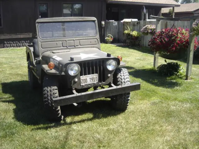 1947 jeep willys cj-2 , m38 military clone