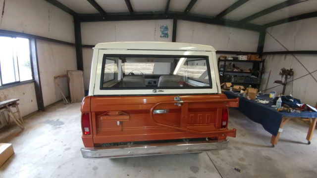 restored 1977 ford bronco