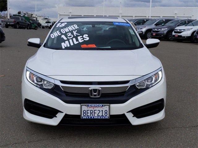certified 2018 honda civic ex sedan chico, ca 95928 for sale in chico, california