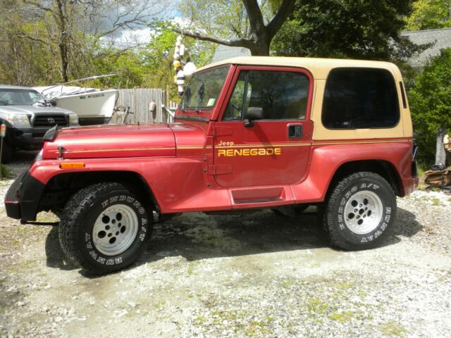 super rare 1992-jeep wrangler renegade package