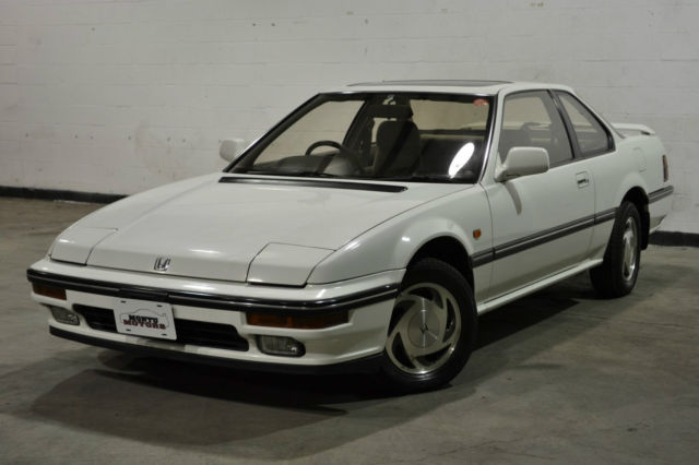 1989 honda prelude -- white - b20a - auto - 56k - runs flawless - cold a/c