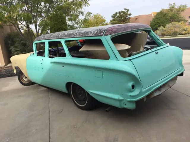 1958 chevy brookwood wagon - 4 door nomad or rat rod