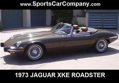 1973 jaguar xke roadster v12 restored & excellent 4 speed price reduction