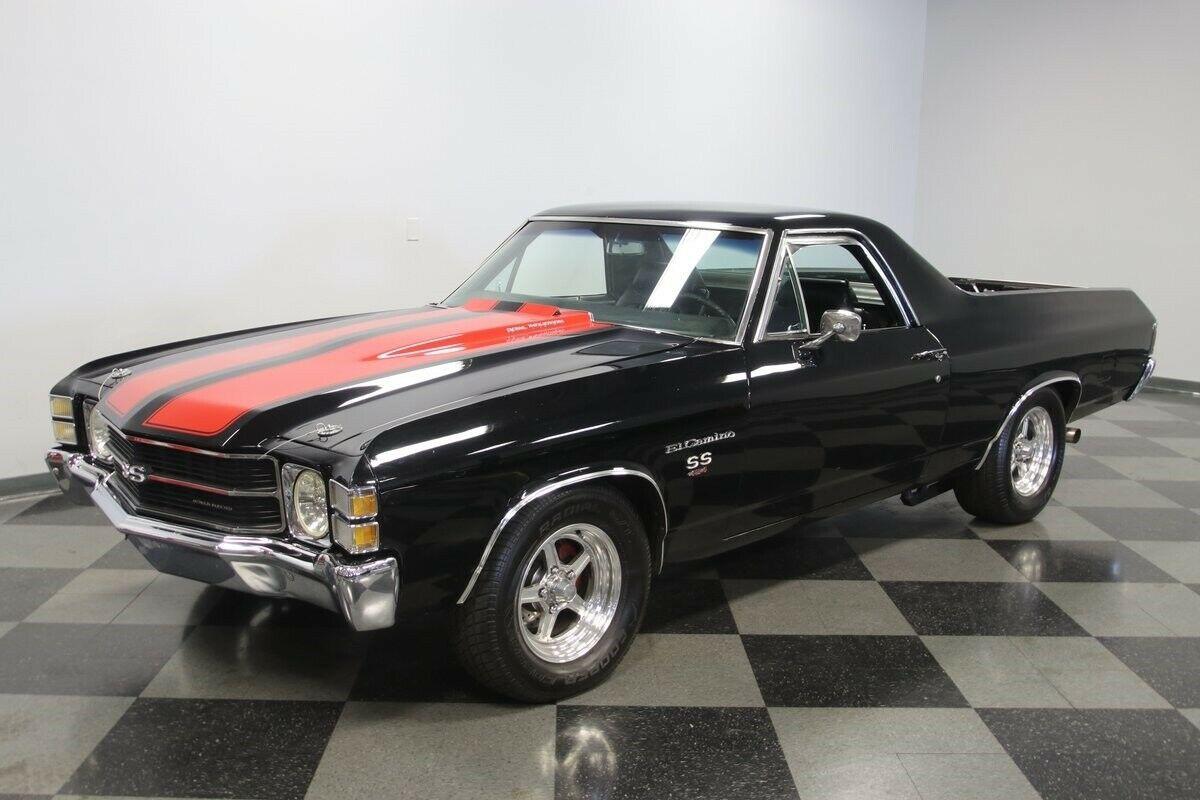 1971 chevrolet el camino ss 454 big block with a ton of go-fast goodies