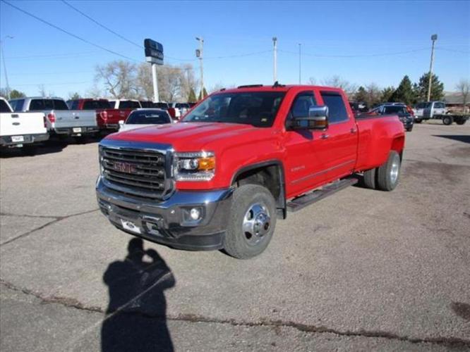 2016 gmc sierra 3500hd slt 4x4 slt 4dr crew cab srw for sale in chadron, nebraska