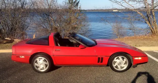 chevrolet corvette 1989 removable roof nice car fun to drive