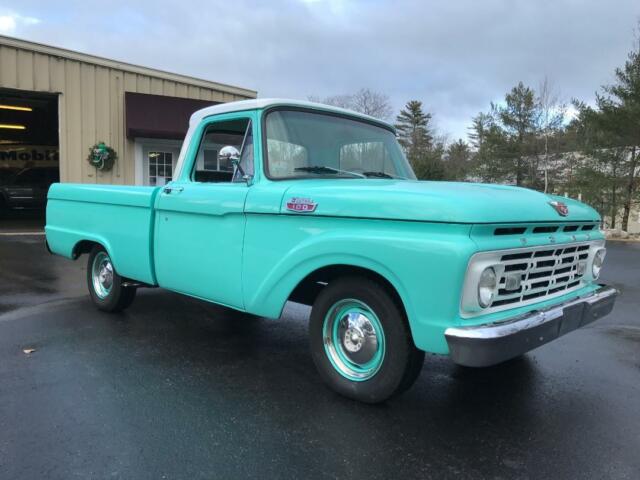 1964 ford f100 restored with 292v8 automatic transmission