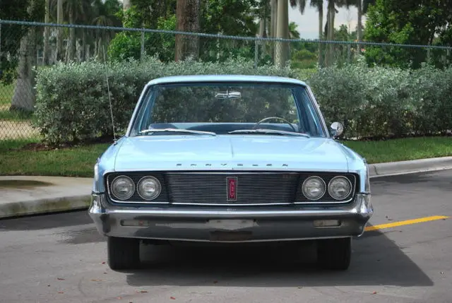 1965 chrysler newport 65548 miles blue sedan 383 automatic
