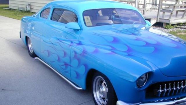 1951 mercury chopped coupe