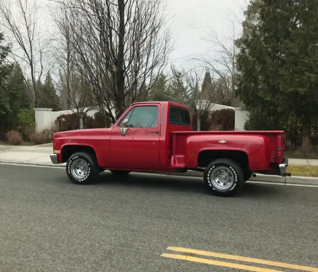 1982 chevy cheyenne c10 short bed stepside 350 v8 low miles 75,000 no reserve !