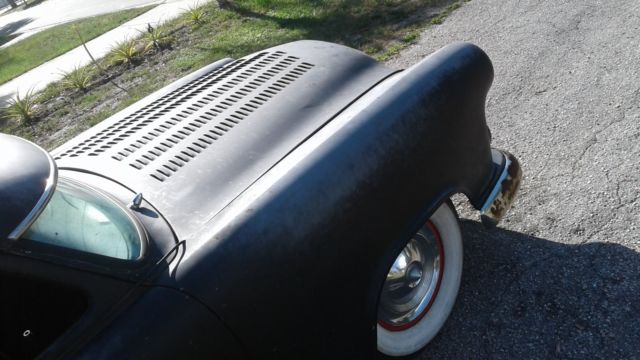 1952 ford customline rat hot rod hotrod custom chopped hynes winfield styling