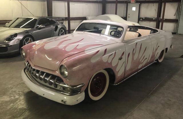 1950 ford convertible custom chop top celebrity owned 289 v8 great condition