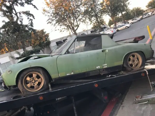 1971 porsche 914, 1.7l fuel injected, project