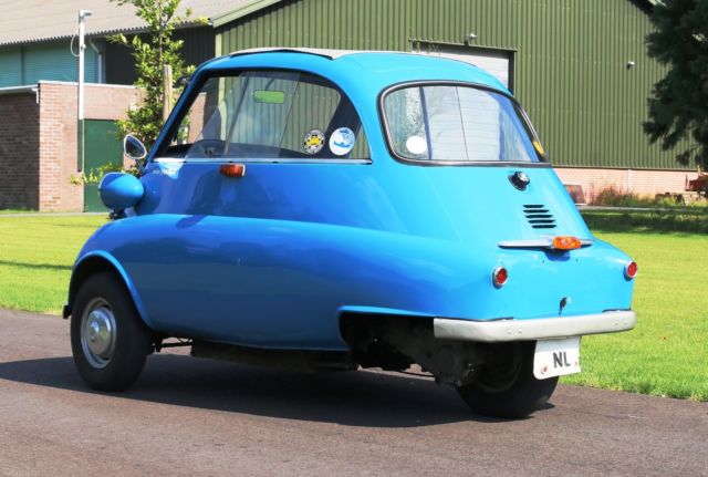 bmw 300 isetta with dutch registration year 1960 in good running condition