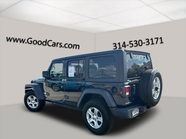 2020 jeep wrangler unlimited sport