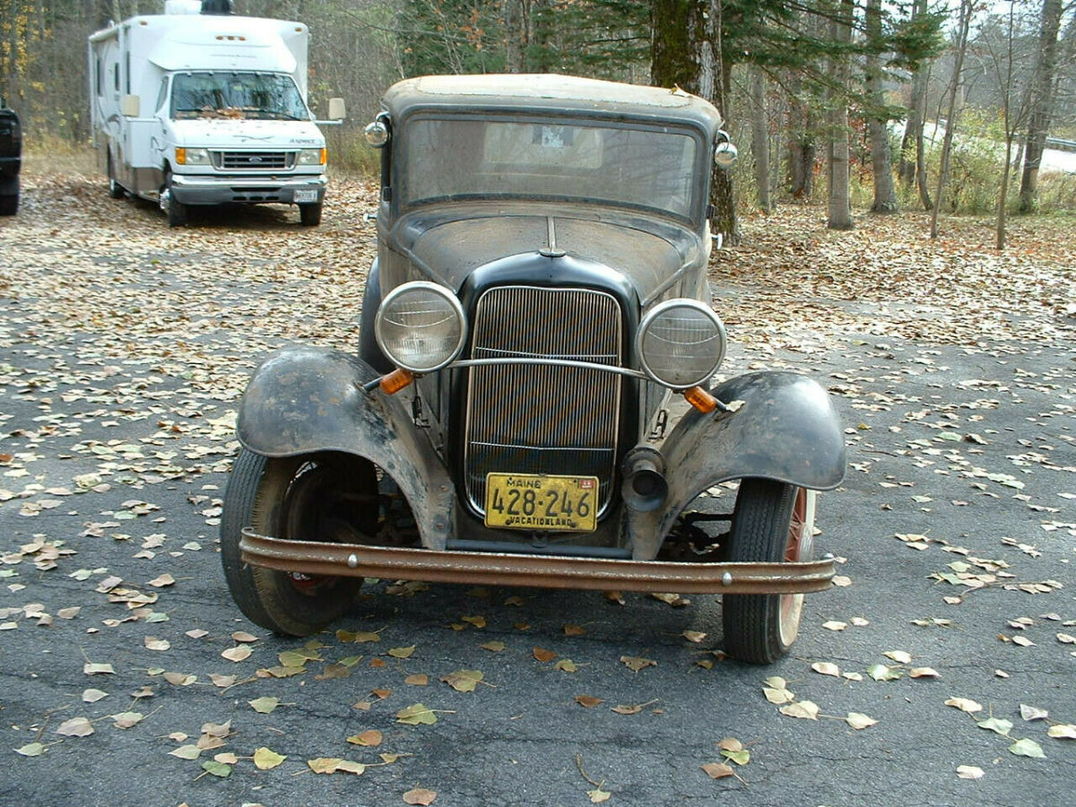 1932, original, model b, 2 door sedan, restore, antique hot rod
