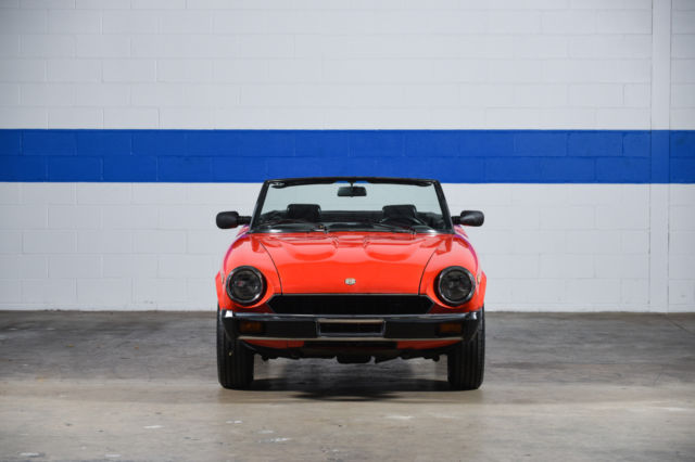 1983 fiat pininfarina spider azzura