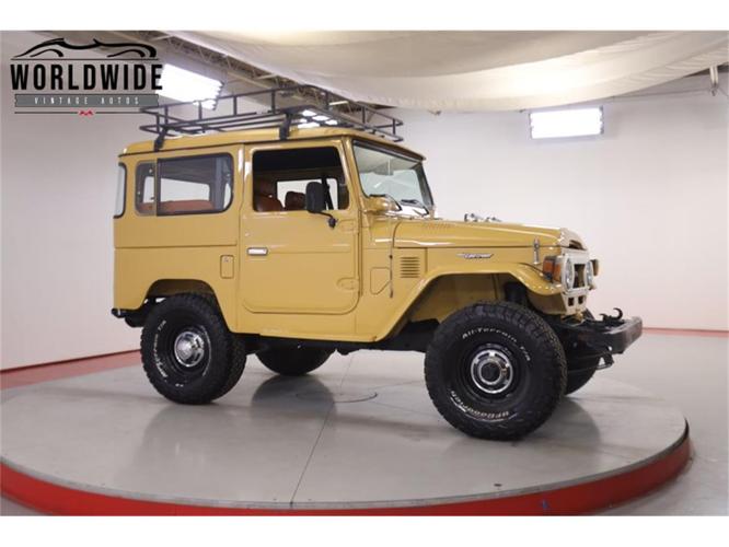 1977 toyota land cruiser fj40 in denver, colorado