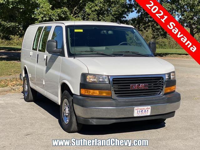 2021 gmc savana 2500 work van