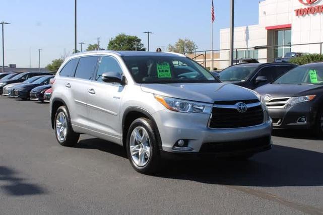 2016 toyota highlander hybrid limited platinum