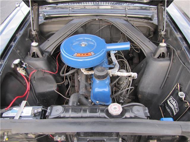 1963 ford falcon 80,712 miles black 170 inline 6 automatic